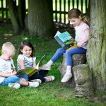 Children reading