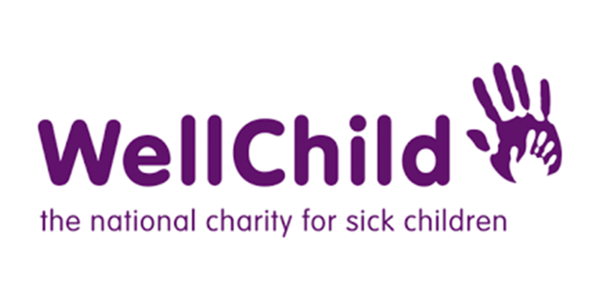 Wellchild logo, the national charity for sick children